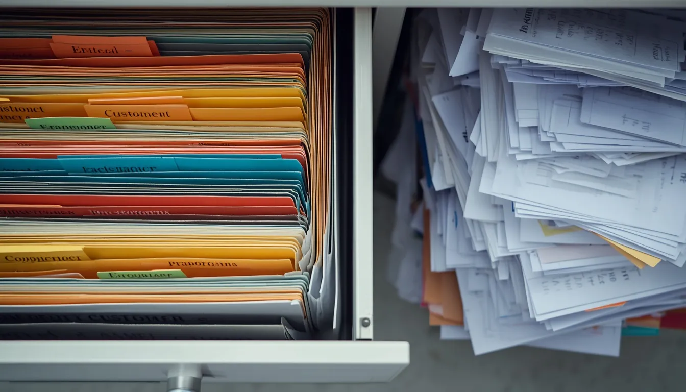 Still Losing Customer Files? Here’s a Better Way to Organise Them