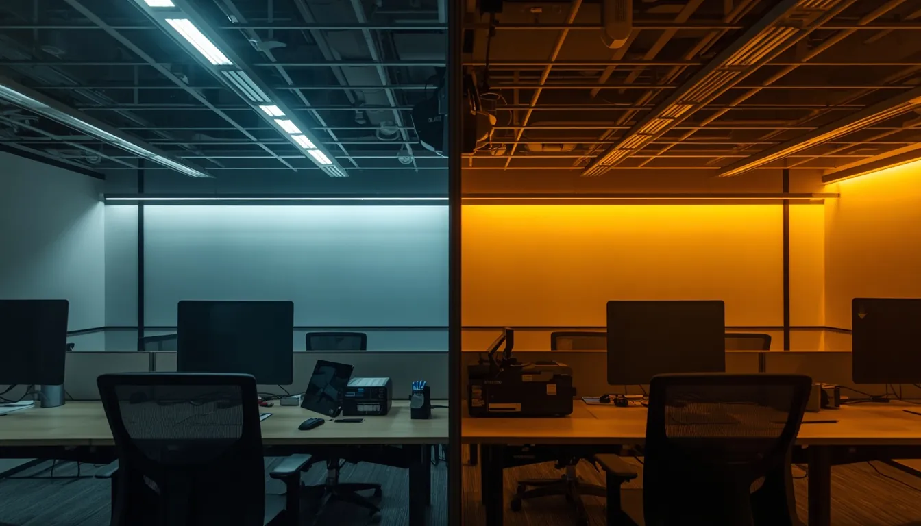 Your Office Lighting Might Be Making the Place Look Cheap