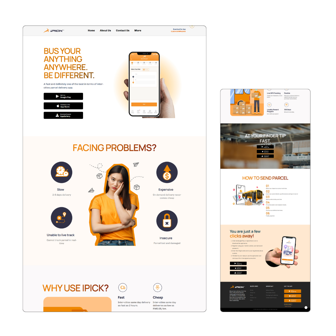 Freelance Website Designer Portfolio Lucian app Website Stretho
