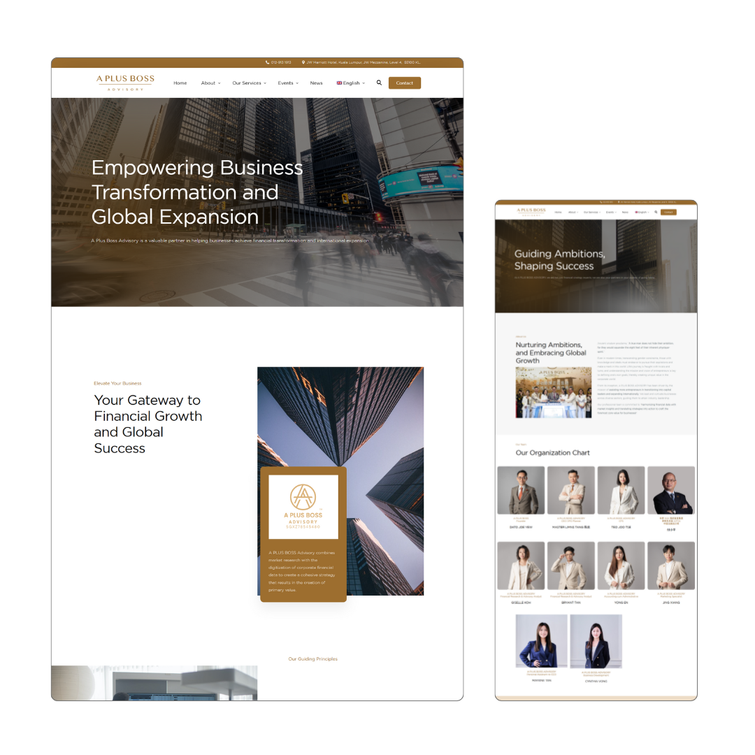 Freelance Website Designer Portfolio Lucian financial ipo Website Stretho
