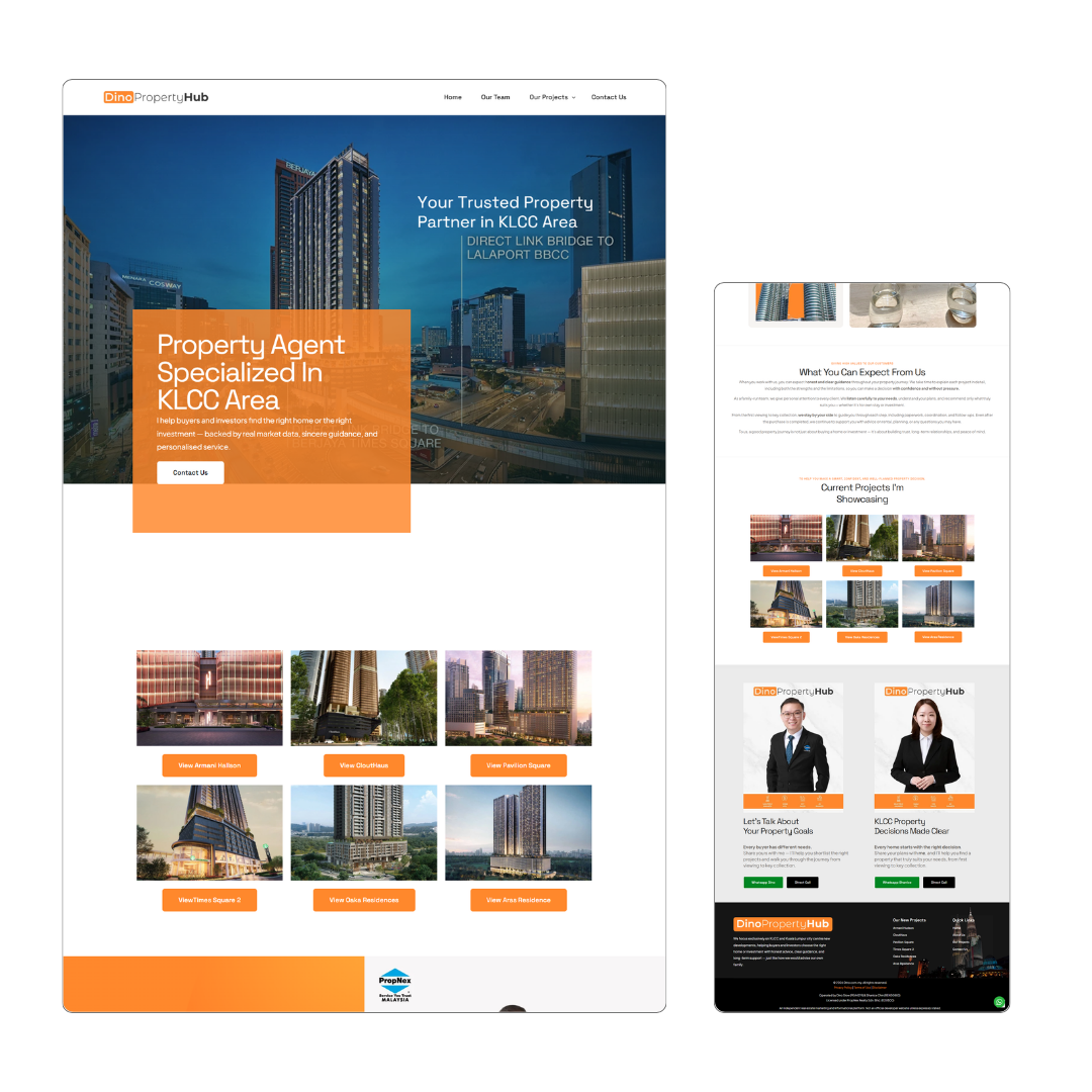 Dino Property Web Design