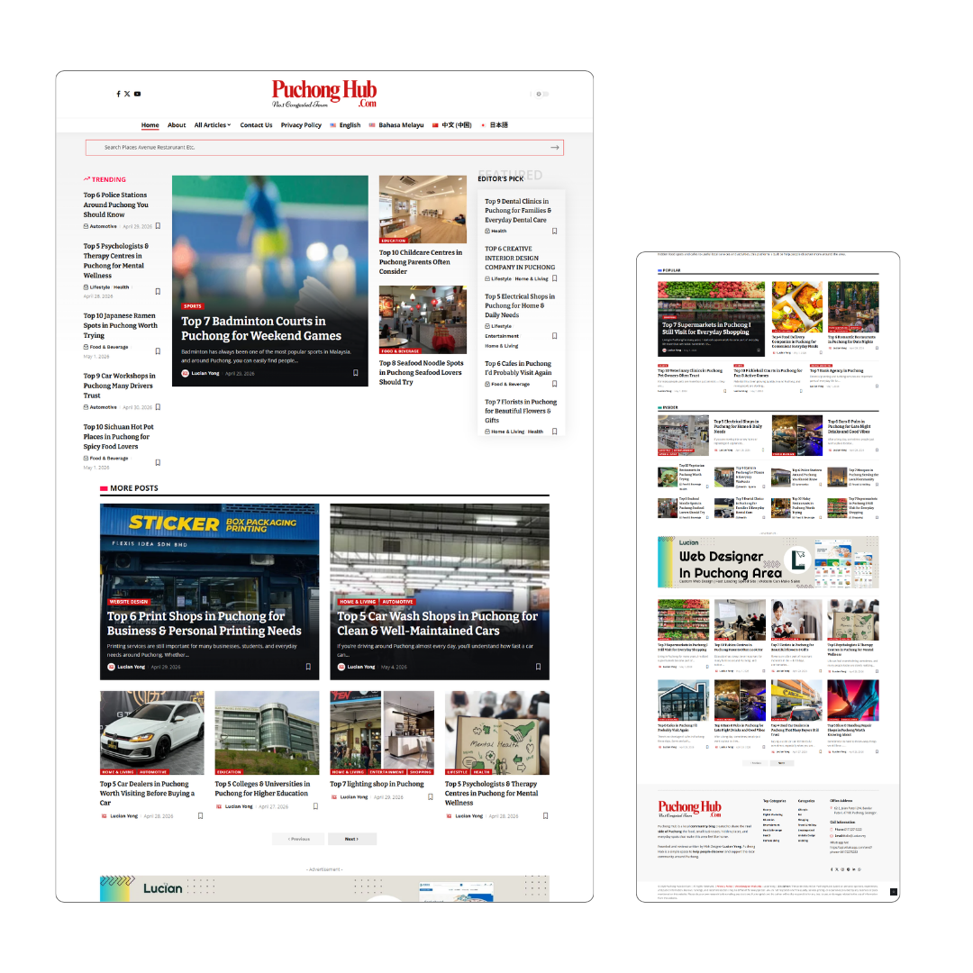 Puchonghub Web Design