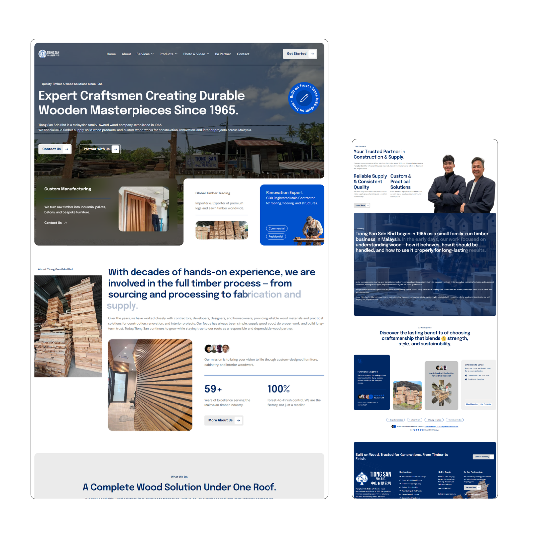 TiongSan Web Design